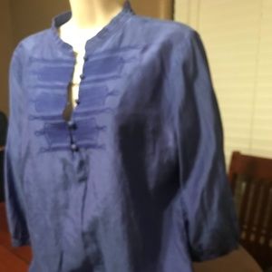 Blue blouse